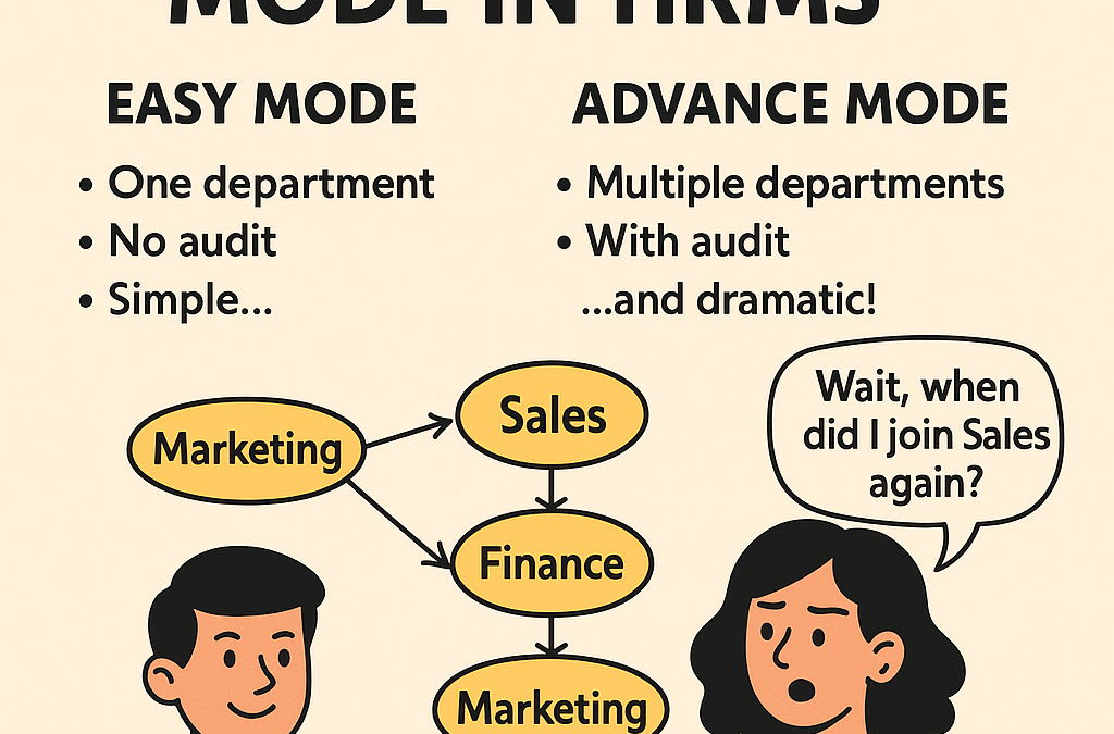 Easy vs Advance Mode in HRMS: The Ultimate Department Dilemma!
