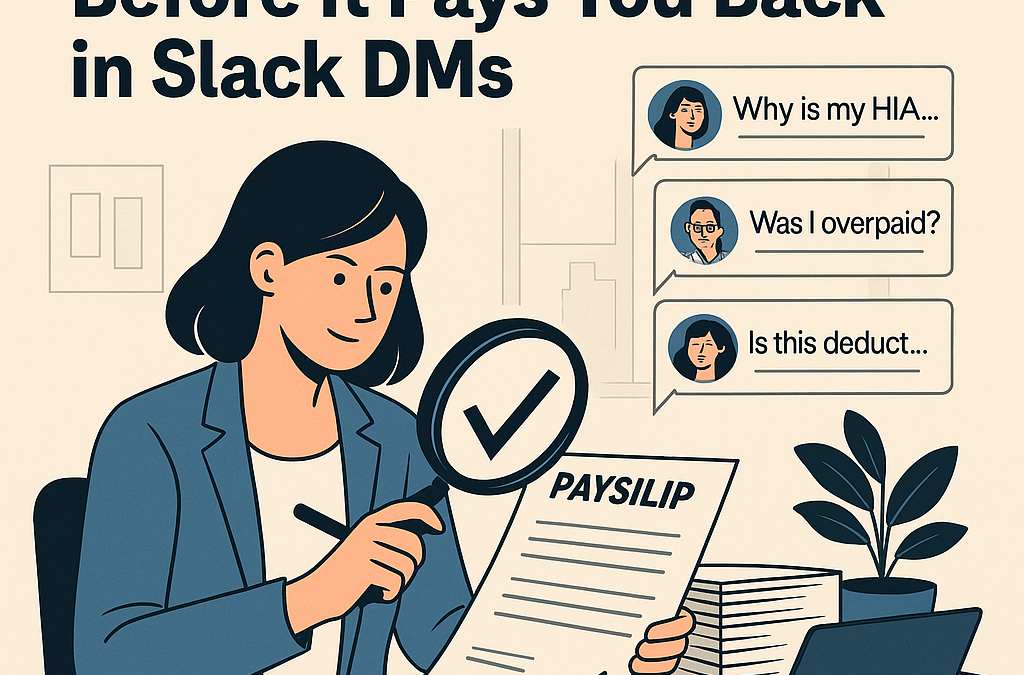 Proofread the Payslip—Before It Pays You Back in Slack DMs.